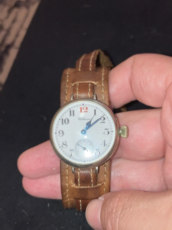 Waltham WW1 Mechanical Trench Watch-Running (Pls Read) - Image 1 of 4