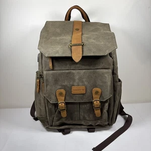 Sunny 16 Camara/Lap Top Bag Backpack Photography Canvas Water Resistant Retro - Picture 1 of 21