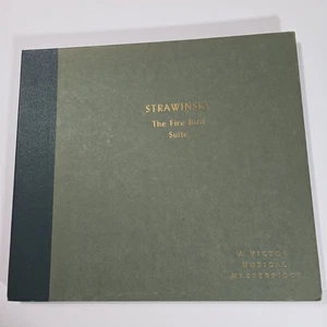 Stravinsky Strawinsky - Fire Bird Suite 78RPM 12" Victor 3 Vinyl Record Set 1948 - Picture 1 of 9
