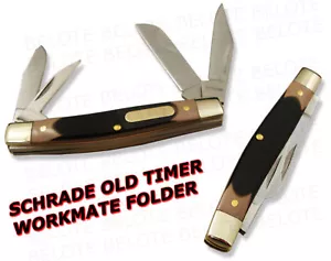 Schrade Old Timer DELRIN Workmate 4-Klingen Messer 44OT - Bild 1 von 1