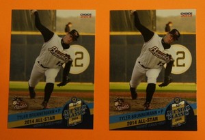 2 - 2014 Choice, MWL A/S. Quad Cities River Bandits - TYLER BRUNNEMANN