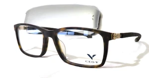 CEO-V CV319 Eyewear 54-17-132 Tortoise frame with gold accent NEW eyeglass frame - Picture 1 of 13