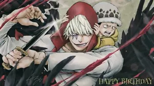 ONE PIECE donquixote rocinante trafalgar d water tappetino gioco personalizzato scrivania 2053 - Foto 1 di 1