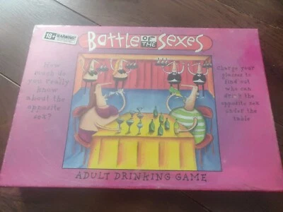 Battle of the sexes new in factory sealed box, for Adults only 2 -- 8 players - Image 1 of 2