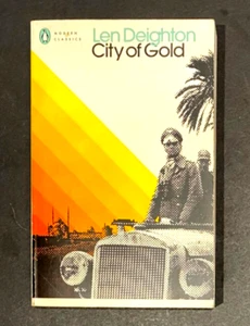 City of Gold by Len Deighton Hardcover Book Historical War Espionage Thriller - Picture 1 of 4
