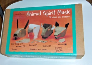 Máscara de espíritu animal The Nature Company Creative Arts #688507 nueva en caja - Imagen 1 de 4