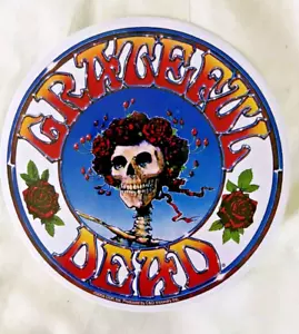 Grateful Dead Bertha decalcomania/adesivo 5" rotondo con licenza morto - Foto 1 di 3
