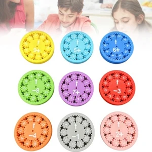 9Pcs Math Fidget Spinners,Math Fact Fidget Spinner,Math (Addition & Subtraction) - Picture 1 of 8