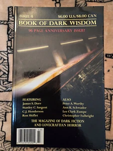 Book of Dark Wisdom: The Magazine of Dark Fiction, Fall 2004, Issue No. 4 - Picture 1 of 4