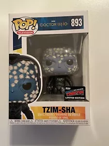 NYCC 2019 POP! TV: DOCTOR WHO - TZIM SHA VINYL Exclusive Official Sticker w/case - Picture 1 of 8