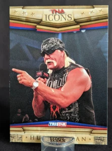 2010-11 TriStar Hulk Hogan #1 WWF TNA Icons - Picture 1 of 4