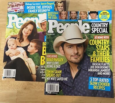 Brad Paisley: 11/2009 People Country Special & 09/21/09 People Magazine. - Image 1 of 4