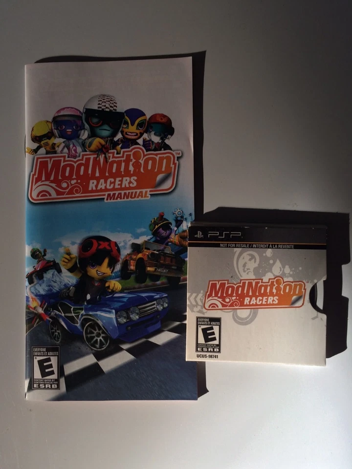 ModNation Racers Game and Booklet Manual for Sony PSP unused - Image 1 of 1