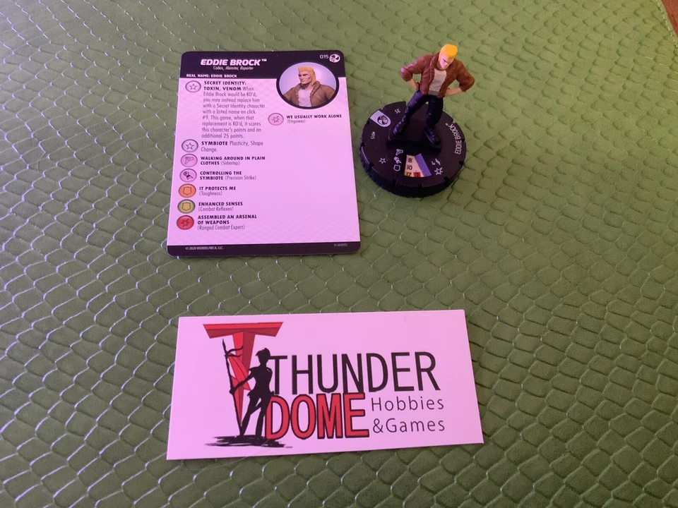 Eddie Brock No015 | Heroclix | Spider-Man And Venom Absolute Carnage | обычный - Изображение 1 из 1