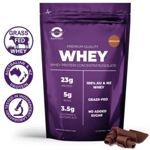 450g WHEY PROTEIN CONCENTRATE CHOCOLATE FLAVOURS WPI WPC POWDER - Picture 1 of 3