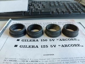 Gilera G400543 Set 4 Kautschuken Für Platten Scheinwerfer Gilera Arcore 125-150 - Bild 1 von 1