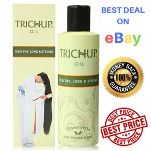 Trichup Öl Ayurvedisch Gesundes Langes & Starkes Haar Kräuter mit Bhringraj 100 ml - Bild 1 von 3