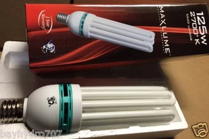 MaxLume 125W Compact Fluorescent (Warm) 2700K High Quality SAVE $$ W/ BAY HYDRO - Picture 1 of 5