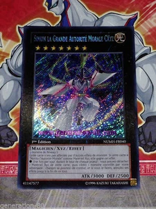 Carte Yu Gi Oh SIMON LA GRANDE AUTORITE MORALE CXYZ NUMH-FR040 - Picture 1 of 1