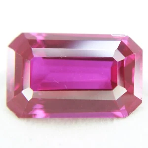 15 Ct Certified Natural Garnet Pyrope Almandite Loose Gemstones Emerald Cut - Picture 1 of 7