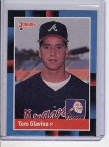 1988 DONRUSS TOM GLAVINE (ROOKIE) BASEBALL #644 EX - Picture 1 of 1