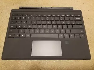 For Surface Pro 6 - Fingerprint ID - Black - Microsoft Type Cover Keyboard - Picture 1 of 4