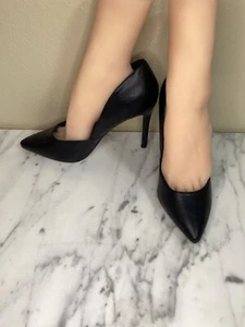 Catherine Malandrino Pumps Black Stiletto 8 1/2 New - Picture 1 of 10
