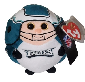 Ty Beanie Ballz - PHILADELPHIA EAGLES NFL 5" NEW MWMTs Plush Stuffed Animal Toy - Picture 1 of 8