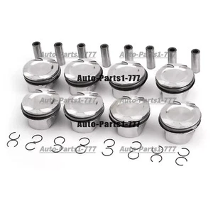 STD 8x Pistons & Rings Set For BMW 550i 750i X5 F02 F07 F10 E70 E71 4.4L N63B44A - Picture 1 of 6