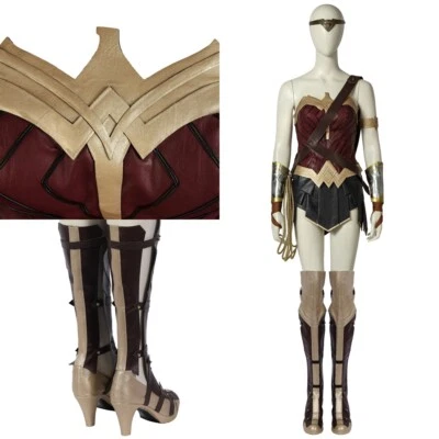 Disfraz Mujer Maravilla Disfraz Disfraz Traje Princesa Diana Liga de la Justicia Conjunto Ver.1 Foto 1 de 4