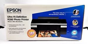 EPSON Stylus Ultra Hi-Definition HD R280 Photo Color Inkjet Printer BRAND NEW - Picture 1 of 7