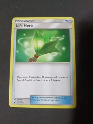  Life Herb  136/168  Celestial Storm - Trainer  2018 Pokémon - Image 1 of 2