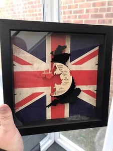 The Sex Pistols - Anarchy In The UK - Original Framed Vinyl Record Art 1976 - Bild 1 von 4