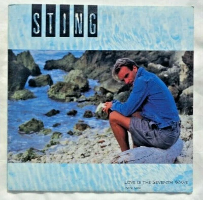 Sting Love Is The Seventh Wave (New Mix) 1985 A&M SP-12153 Indianapolis Press EX Foto 1 de 4
