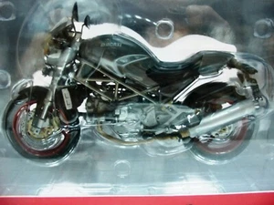 WOW EXTREMELY RARE Ducati 900 Monster S4 2001 Grey 1:12 Minichamps-996/999-Wit's - Picture 1 of 2