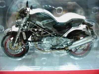 WOW EXTREMELY RARE Ducati 900 Monster S4 2001 Grey 1:12 Minichamps-996/999-Wit's - Image 1 of 2