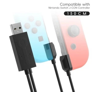 Nintendo Switch Portable Joy-Con Controller Gamepad Charging Cable Replacer USB - Picture 1 of 7