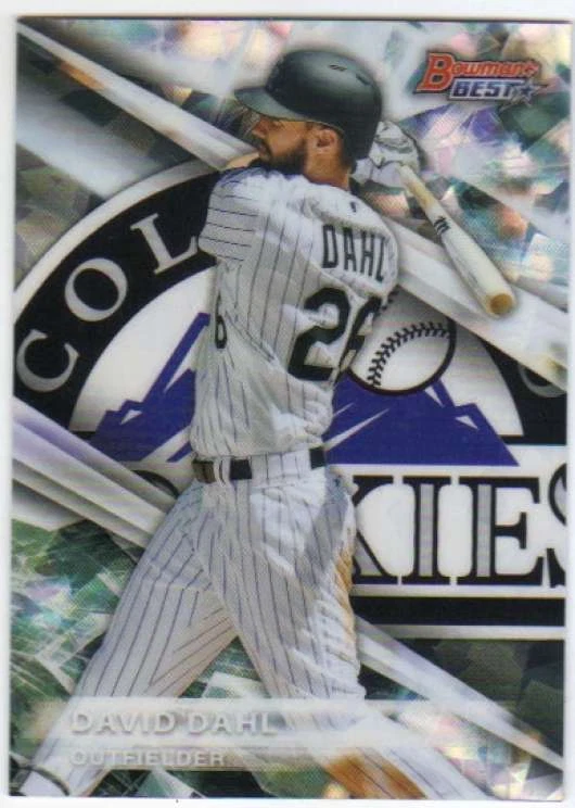 2016 Bowman's Best Prospect Atomic Refractor #TP-32 David Dahl Rockies - Image 1 of 1