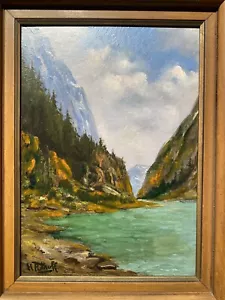 Hansen PUTHUFF, "Colorado River, Grand Canyon" American Impressionist Landscape - Picture 1 of 11