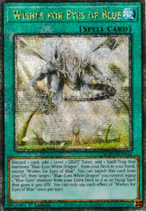 1X NM Wishes for Eyes of Blue - SDWD-EN042 - Quarter Century Rare 1st Edition - Picture 1 of 1