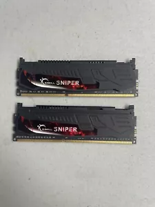 💥G.SKILL Sniper 8GB (2x 4GB) 240-Pin DDR3 1866 (PC3 14900) Desktop Memory - Picture 1 of 2