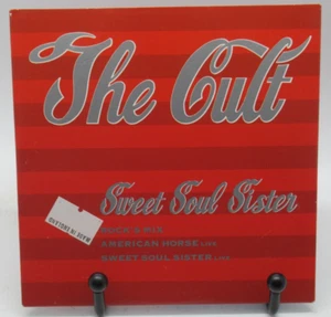 THE CULT: SWEET SOUL SISTER MUSIC CD SINGLE, 3 GREAT LIVE/MIX TRACKS, ENGLAND - Picture 1 of 2