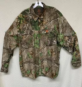 Game Winner Realtree Camo Hunting L/S Button Up Shirt Mens XL - Picture 1 of 10