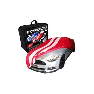Red Twin Strip GT Gran Turismo Show Car Cover fits Holden VE VF SS SSV SV6 Sedan - Picture 1 of 2