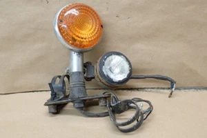 1996 YAMAHA XV750 VIRAGO LEFT TURN SIGNAL LENS BRACKET ASSY - Picture 1 of 6