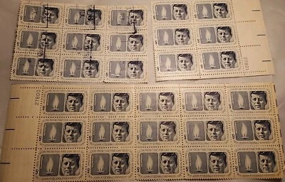 Scott #1246, And the Glow From That Fire Can Truly Light the World, JFK, MNH, 5c - Image 1 of 4