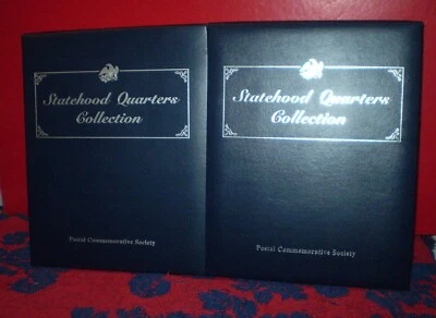 Statehood Quarters Collection Vol 1 & 2 Postal Commemorative Society 50 states+ - Image 1 of 4