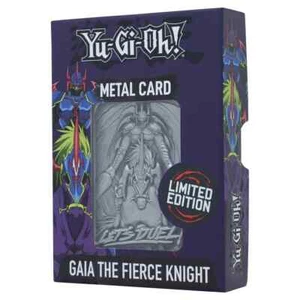 Yu-Gi-Oh! Limited Edition Gaia The Fierce Knight Metal Card (Only 9,995 Made) LE - Imagen 1 de 10