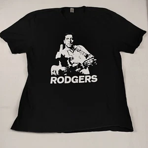 Aaron Rodgers Mens XL T Shirt Black Short Sleeve Cotton Graphic RARE - Picture 1 of 4