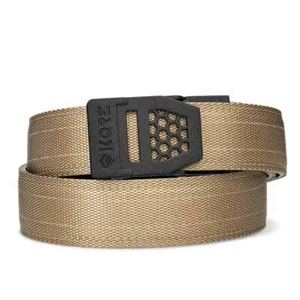 EDC taktischer Nylon hellbraun 499 Waffengürtel 1,5" mit X6 Schnalle 24"-54" Kore Essentials - Bild 1 von 5